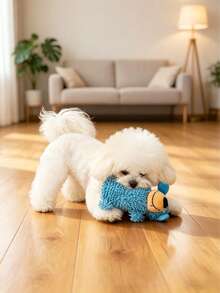 Đồ chơi gặm tương tác có tiếng kêu cho thú cưng, đồ chơi lý tưởng cho chó thích gặm, chó nhỏ, vừa và lớn, và chó thích chơi trò ném bắt. - Nhiều màu - Xem 5