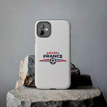 [Expédition sous 24h depuis DE/FR/ES] Coque de téléphone Coupe du monde de football France - FL 2-en-1 Mat Épais - Voir 11