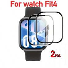 2 Stück Displayschutzfolie für Watch Fit 5/5 Pro, 3D gewölbt, ultra-klar, volle Abdeckung, Schutzfilm Zubehör aus TPU - Transparent - Übersicht 12