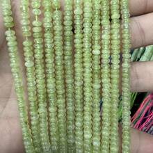 Best-Selling 2x4mm Premium Optimized Fruit Green Abacus Beads In Flat Round Shape, Loose Beads.Crafted From High-End, Light-Luxury Materials, It Perfectly Blends Fashion Aesthetics With Elegant Style.It Can Be Widely Used In Various DIY Jewelry-Making Occasions, Suitable For The Production Of All Kinds Of Accessories Such As Bracelets, Bangles, Necklaces, Earrings, Ear Studs, Drop Earrings, Anklets, And Pendants.At The Same Time, It Can Also Serve As An Embellishment For Clothing, Adding A Unique Charm To The Overall Look.Its Neutral Design  Perfectly Meets The Needs Of Both Men And Women, Making It A Fashionable Choice For Holiday Gifts Or Visiting Friends.The Length Of Each One Is Approximately 15inch. - 2x4 mm, khoảng 157 miếng - Xem 4