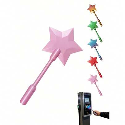 A Randomly Colored 3D-Printed Payment Wand, Touch For Payment, Starry Wand, Non-Contact Payment Card Cover, Suitable For Card Payment Scenarios