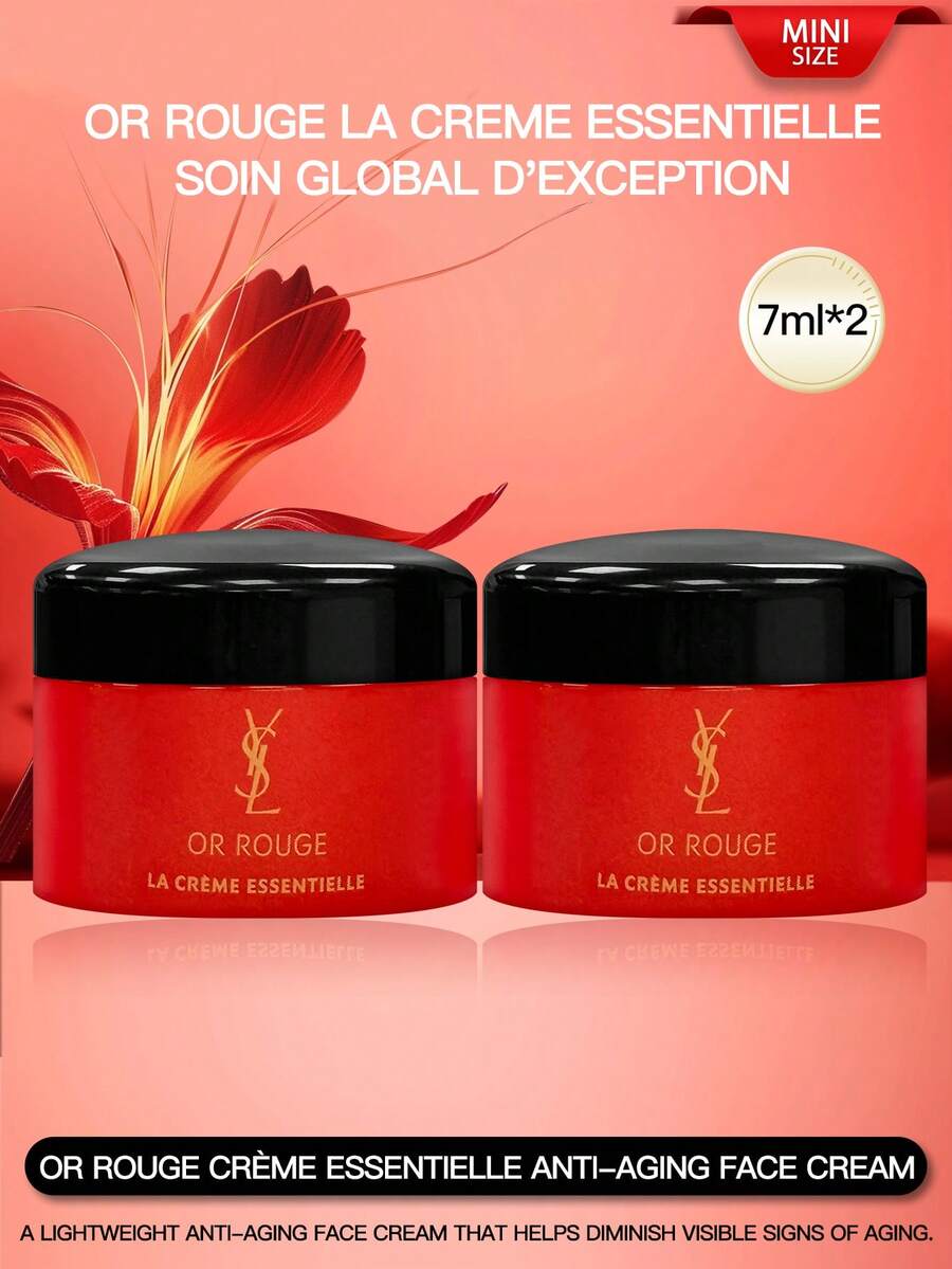 Yves Saint Laurent 7ml Red Gold Essence Moisturizing Facial Cream - 7ml*2 - View 1