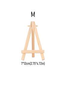 1/3 pezzi Mini cavalletto da esposizione in legno, cavalletto in legno supporto per numeri di tavolo per matrimoni, supporto per esposizione foto, forniture per artigianato e artisti, decorazione per la casa, cavalletto a treppiede per esposizione, supporto per cartellini da tavolo per matrimoni, supporto per esposizione dipinti, mini cavalletto, supporto multifunzionale per esposizione dipinti - Colore del legno - Visualizzare 17