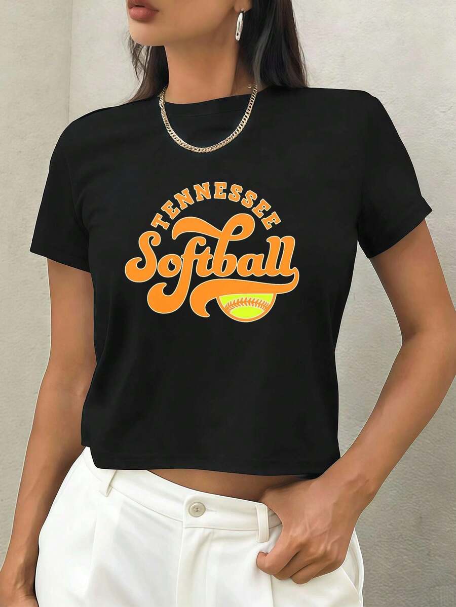 Women T-Shirts - Black - View 1
