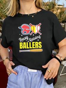 Women T-Shirts - Black - View 1