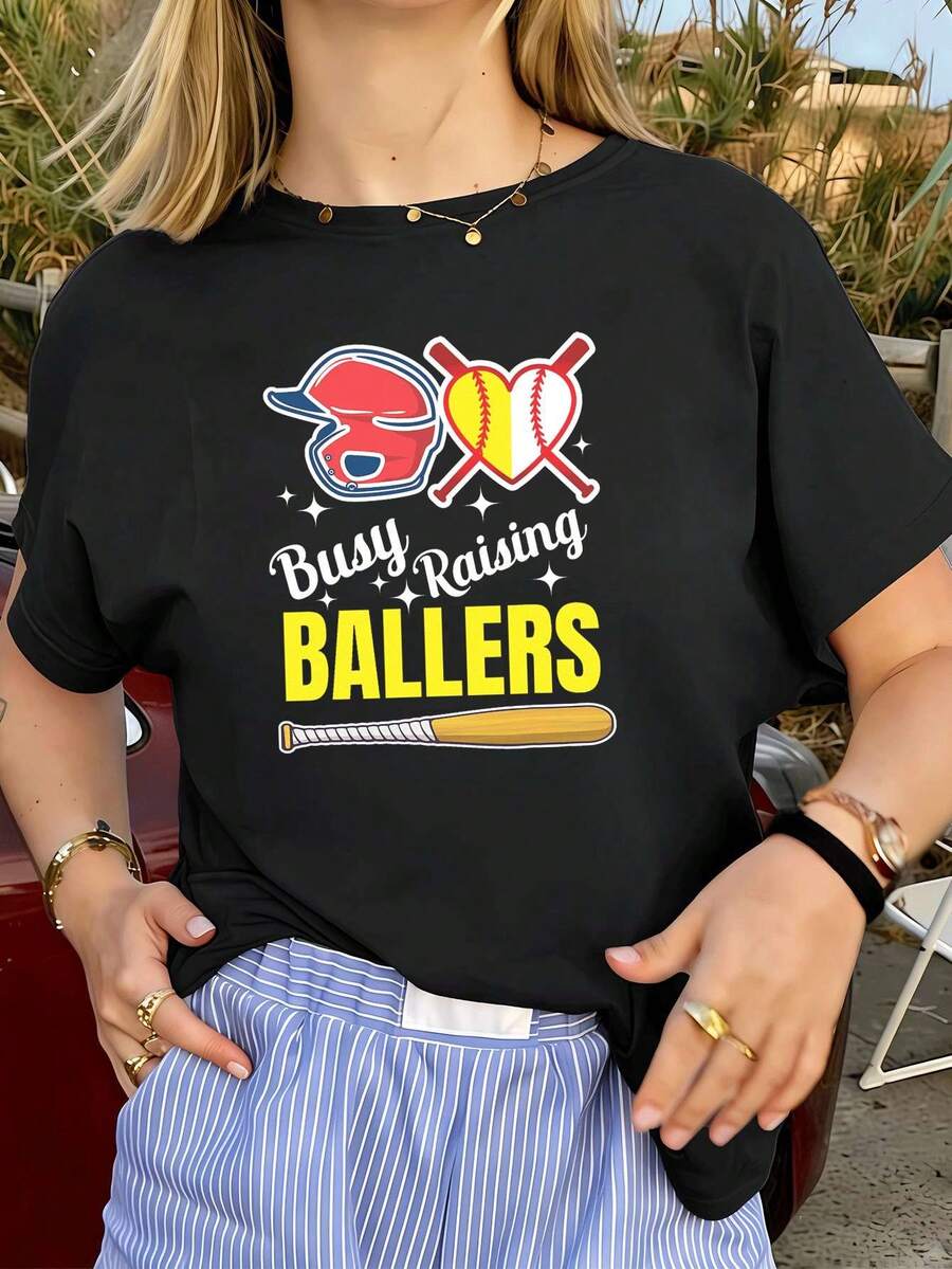 Women T-Shirts - Black - View 1