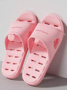 Anti-Slip, Odor-Resistant Bathroom Slippers, Breathable Perforated EVA Material, Unisex Home Sandals - Slippers - View 21