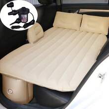 Colchón Inflable Para Asiento Trasero De Auto Con Inflador - A - Ver 4