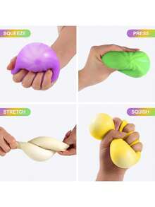 Bộ 3/6/9 món: Bánh bao khổng lồ lấp lánh kèm thẻ bài, Bánh bao khổng lồ mềm dẻo, Bánh bao cầu vồng cỡ lớn, Đồ chơi giảm căng thẳng dễ thương, Bột nặn mềm mại giúp giảm áp lực cho người lớn, Quà tặng sinh nhật (Ngẫu nhiên) - Nhiều màu - Xem 8
