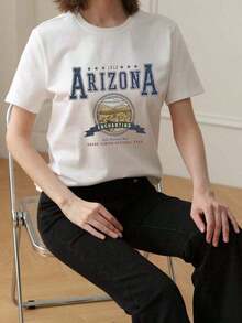 Women T-Shirts - White - View 2