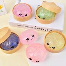 1 pieza Juguete Squishy de polvo de gelatina, juguete antiestrés Squishy, suave y apretable - Multicolor - Ver 3