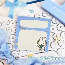 MIFFY 1套/1本 新款热销 高品质米菲兔蓝色便签本 可爱小兔子便签本 完美的生日礼物送给家人，给朋友的小惊喜，开学礼物的首选 - 彩色 - 查看 9