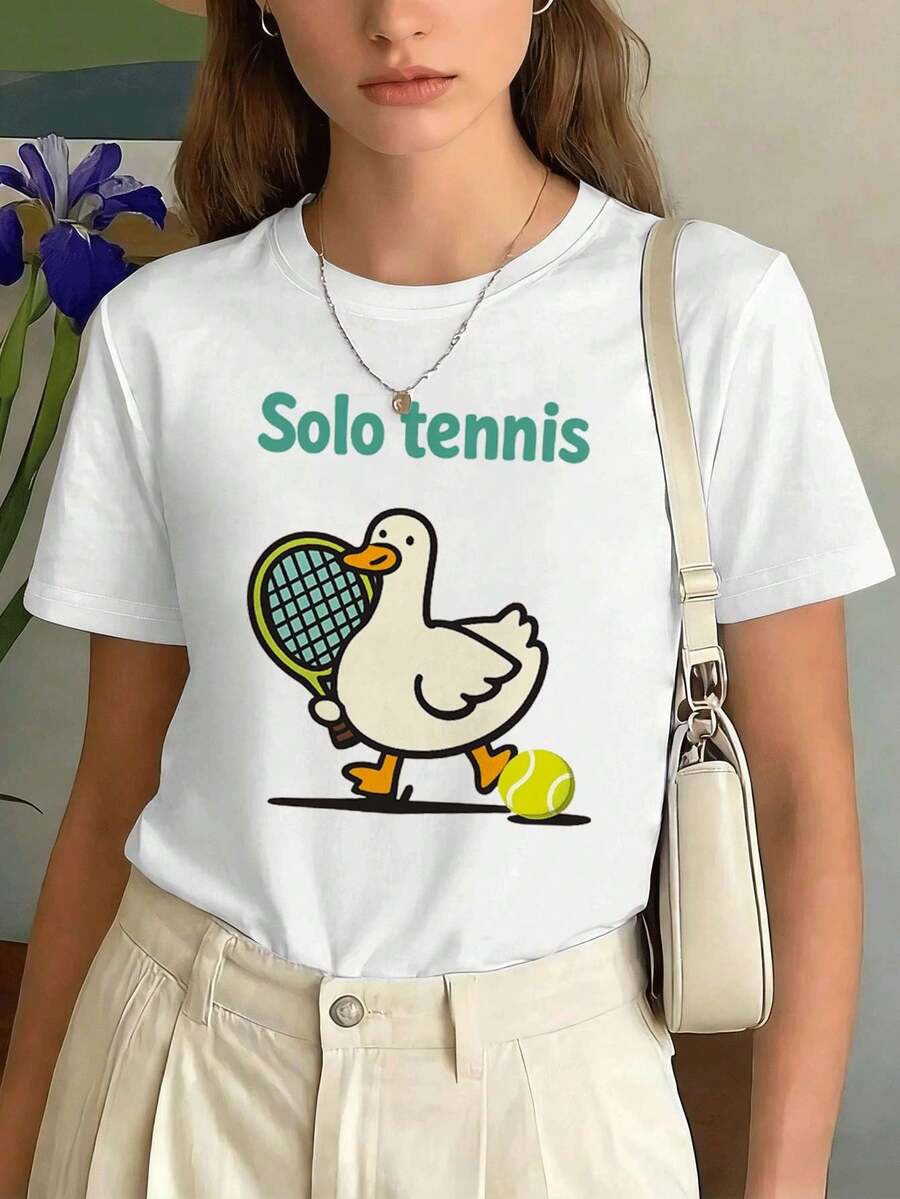 Women T-Shirts - White - View 1