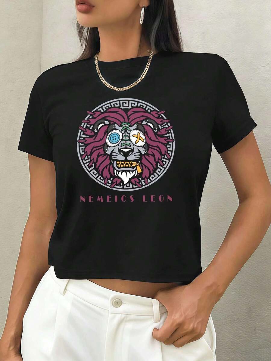 Women T-Shirts - Black - View 1
