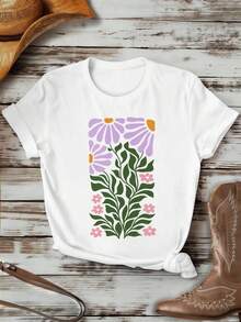 Women T-Shirts - White - View 1