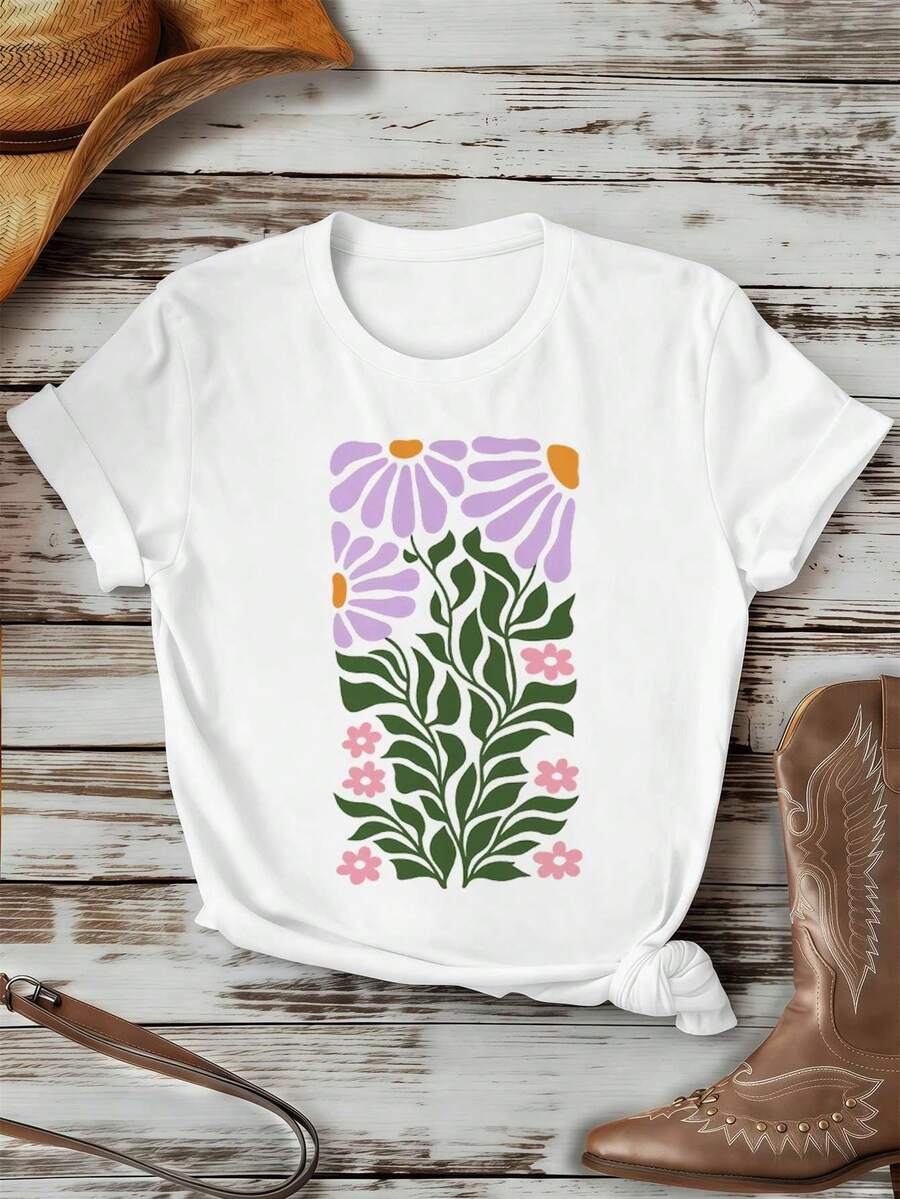 Women T-Shirts - White - View 1