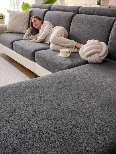 1 tấm bọc ghế sofa co giãn, chống trượt, phủ toàn bộ bề mặt ghế, phù hợp cho mọi mùa, bọc ghế sofa bằng vải, có thể giặt máy, chống bụi, thân thiện với thú cưng, trang trí cho phòng ngủ, văn phòng, phòng khách, phù hợp với ghế sofa 1-4 chỗ và ghế sofa hình chữ L.