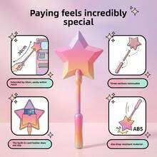 Star-Shaped Non-Contact Payment Magic Wand Card Holder, Suitable For NFC Transactions - A - View 3