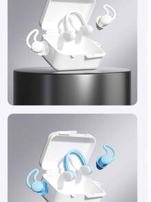 Yuke Soft Silicone Swimming Earplugs Nose Clip Set, Full Immersion Professional Waterproof Reusable Swim Accessories With Portable Storage Case For Adults Pool Bathing Surfing - Multicolor - View 9
