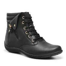 Women's Ankle Boot, Lightweight And Durable - Negro - Ver 3