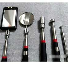 Bộ 5 dụng cụ gắp từ tính với trục điều chỉnh và gương kiểm tra xoay 360 độ, dụng cụ sửa chữa ô tô. - Gương soi dạng ống lồng - Xem 4