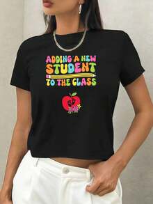 Women T-Shirts - Black - View 1