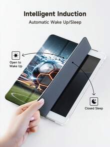 Ốp lưng họa tiết bóng đá tương thích với iPad Air 8(M4)2026(11 inch), Air 8(M4)2026(11 inch), 10.2 inch 2021/2020 thế hệ thứ 9/8, tương thích với Samsung Galaxy Tab A8 10.5 inch 2022 có giá đỡ bút, tương thích với Kindle Paperwhite thế hệ thứ 12 2024, hỗ trợ nắp tự động ngủ/thức, ốp bảo vệ thời trang. - Nhiều màu - Xem 4