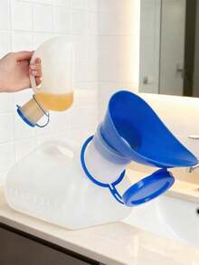 2pcs Portable Urinal Set, Unisex, For Car, Camping, Outdoor, Elderly Bedridden Emergency Urinal - Multicolor - View 16