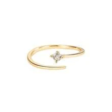 1 chiếc nhẫn hở điều chỉnh được, thiết kế tối giản, độc đáo dành cho nữ. - A053 - Xem 6