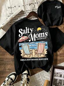 Women T-Shirts - Black - View 2