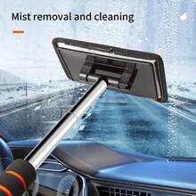 可伸缩汽车玻璃除雾刷，车内挡风玻璃和天窗清洁拖把，高效除雾防雾汽车清洁工具 - A - 查看 7