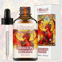 Hllozzi Dragon Bloom Fragrance Oil: A Unique Fragrance, A Unique Experience, It Is Suitable For Aromatherapy Diffusers And Diffusers, As Well As For Scented Crystals And Candles. It Is Also A Great Gift And Father's Day Gift. - Dragon Bloom - View 1