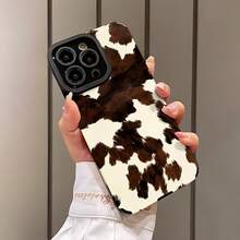 Phone Case: Fashionable And Cow Print Pattern Phone Case For IPhone 17/17Pro/17ProMax/17Air, 16/16Pro/16ProMax/16Plus/16e, 15/15Plus/15Pro/15ProMax, 14/14Plus/14Pro/14ProMax, 13/13Pro/13ProMax, 12/12Pro/12ProMax, 11/11Pro/11ProMax - Style1 - View 3