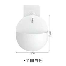 Cây giả treo tường (1/2 chậu), thích hợp trang trí trong nhà, ngoài trời, trên kệ phòng khách, trang trí nhà cửa, trang trí phòng, trang trí sân vườn, trang trí tường (Không bao gồm chậu). - màu xanh lá - Xem 14