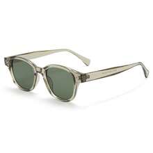 Stylish Anti-Glare And Dust-Proof Glasses, A Universal Fashion Accessory For Both Men And Women. Clear And Durable, Suitable For All Seasons. Suitable As A Gift.Perfect For Street Photography And Events, Casual Glasses|Unique Glasses|Lightweight Glasses - SZ3213(C4透灰框黑灰片) - 查看 5