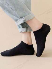 60pcs/30pcs/24pcs/20pcs/18pcs/2pcs Unisex Sports Socks, White/Black/Gray Short Crew Socks, Invisible Socks, Minimalist Solid Color, Suitable For Casual Daily Wear - Multicolor - View 3