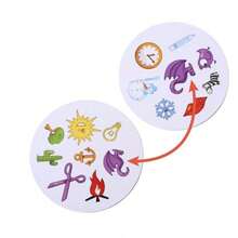 Trò chơi ghép bài cổ điển dành cho các buổi tụ họp gia đình và các trò chơi trên bàn cờ, phù hợp cho gia đình và bạn bè, cũng là một món quà lý tưởng cho kỳ nghỉ lễ. - Nhiều màu - Xem 8