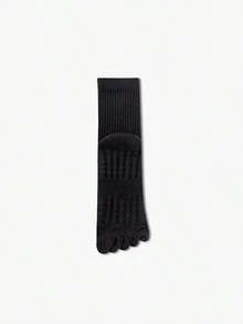 1/2/3 Pairs Men's Solid Color Five Finger Socks, Odor-Resistant-Wicking Sports Cushioned Massage Toe Socks, Couples Socks - Nhiều màu - Xem 8