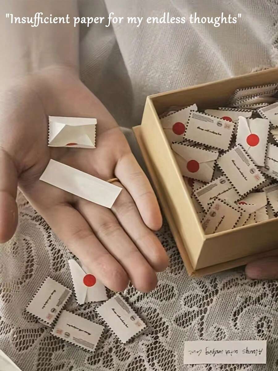一套DIY迷你信封，适合赠送给朋友、亲戚、父母等，可用作毕业礼物、返校礼物、情人节礼物、周年纪念礼物、母亲节礼物（空白信封，需要自行组装）。 - 彩色 - 查看 1