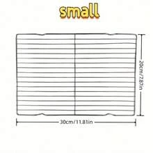 3pcs/1pc Heavy-Duty Stainless Steel Cooling And Baking Rack - Food , Easy To Clean, Oven And Dishwasher , Ideal For Cooking, Baking, And Cookie Cooling - Thickened Lines - View 12