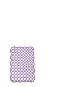 1pc Luxury Fluffy Checkered Carpet, Asymmetrical Wavy Edge Bedroom Decor Rug, Korean Sweet Pink Dressing Room Carpet, Pastoral Artistic Entryway Rug, Multiple Sizes Available, Living Room Carpet, Rug, Area Rug, Small Area Rug, Mat, Home Decor, Washable Carpet - Multicolor - View 19