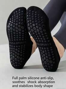 5 đôi tất thuyền phong cách ballet đan chéo, tất tàng hình chống trượt bằng silicone, tất cotton thoáng khí cổ thấp cho nữ, xuân/hè - Nhiều màu - Xem 4