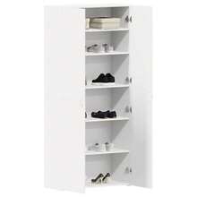 Armario para Zapatos con estante Blanco 80 x 35.5 x 180 cm - Blanco - Ver 3