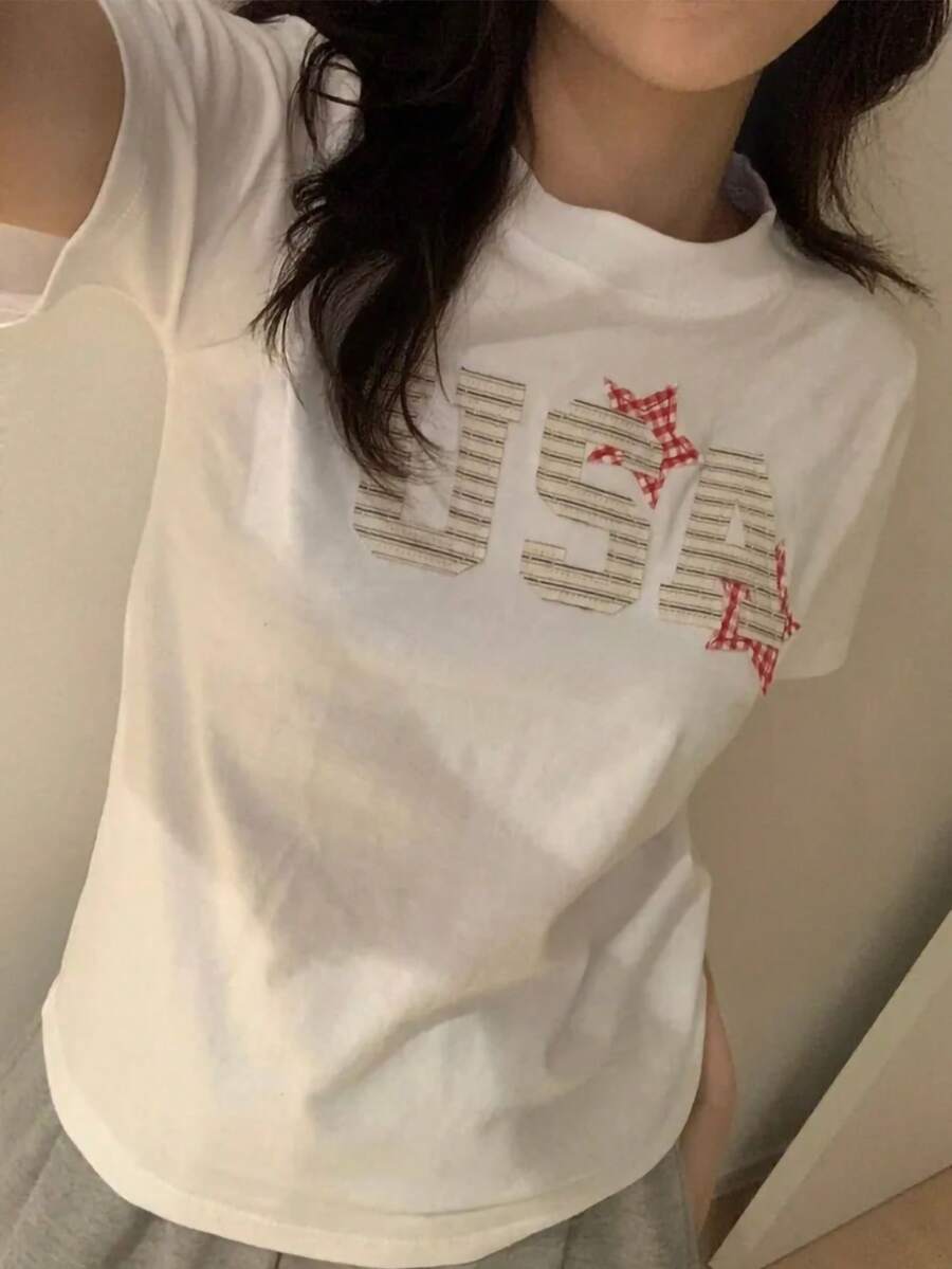 Women T-Shirts - White - View 1