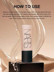NARS Soft Matte Complete 遮瑕粉底液 #Oslo Light 1（極白皙、冷調）45ml/1.5oz | 全遮瑕霧面妝效 | 長效持久 | 抗脫妝 | 控油 | 輕盈 | 均勻膚色 | 適合油性與混合肌 - Oslo (Light 1) - 45ml - 查看 5