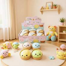 The Dumplings Are Soft And Squishy, And The 2026 New Deformable Bread-Shaped Stress-Relief Ball Helps To Relax The Body And Mind.It Is Very Suitable As A Gift For Halloween, Thanksgiving, Or Christmas, And Also Makes A Great Party Favor GGA3 - 一個軟綿綿大包子 - 查看 3
