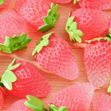 Extra Large Realistic Strawberry Squeeze Toy, Stress Relief Ball, Creative Anxiety Relief Gadget - Multicolor - View 7
