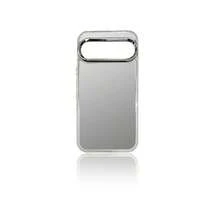 Ốp bảo vệ điện thoại bề mặt bóng như gương, tương thích với Pixel 6, 6 Pro, 6a, 7, 7a, 7 Pro, 8, 8a, 8 Pro, 9, 9a, 9 Pro, 10, 10a, 10 Pro, XL, S21, S22 Plus, S23, S24, S25 Ultra, S26, S26 Plus, S26 Ultra - Bạc - Xem 2