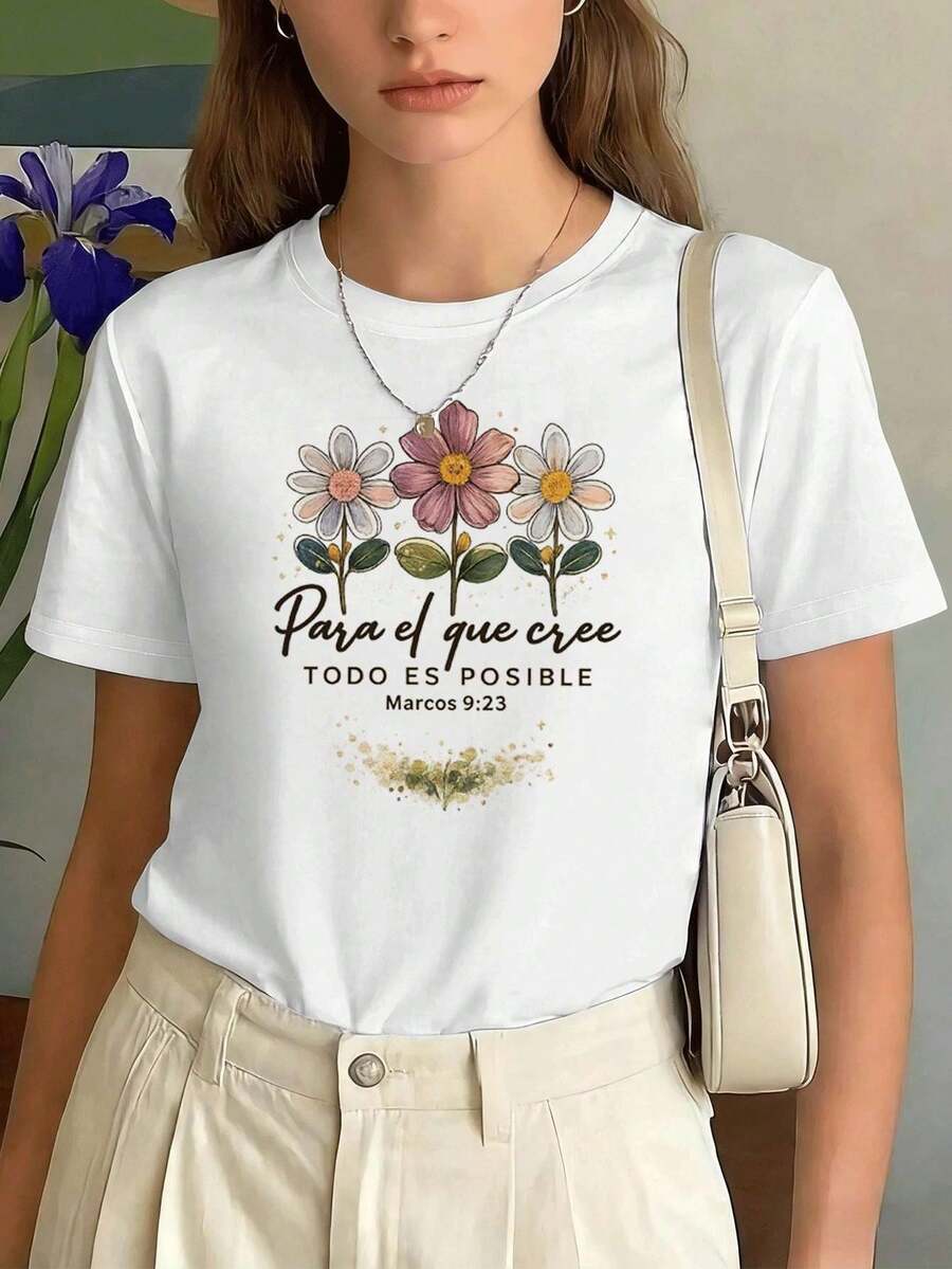 Women T-Shirts - White - View 1