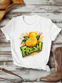 Women T-Shirts - White - View 1